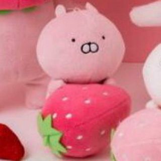 ★限定＆完売品 うさこ いちごだっこ ボールチェーンマスコット 新品未開封品★(キャラクターグッズ)