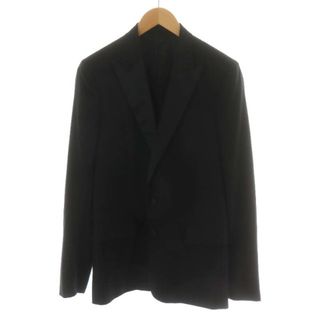 クリスヴァンアッシュ(KRIS VAN ASSCHE)のKRIS VAN ASSCHE スモーキングジャケット 46 M 黒(テーラードジャケット)