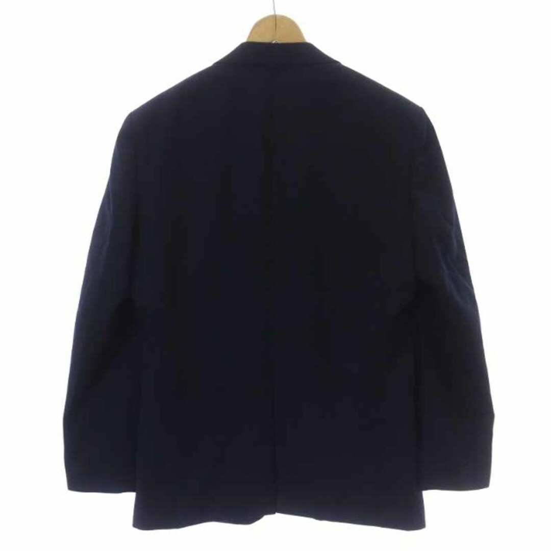スーツセレクト 2釦シングルスーツ 0タック ジャケット パンツ AB6 L 紺 2