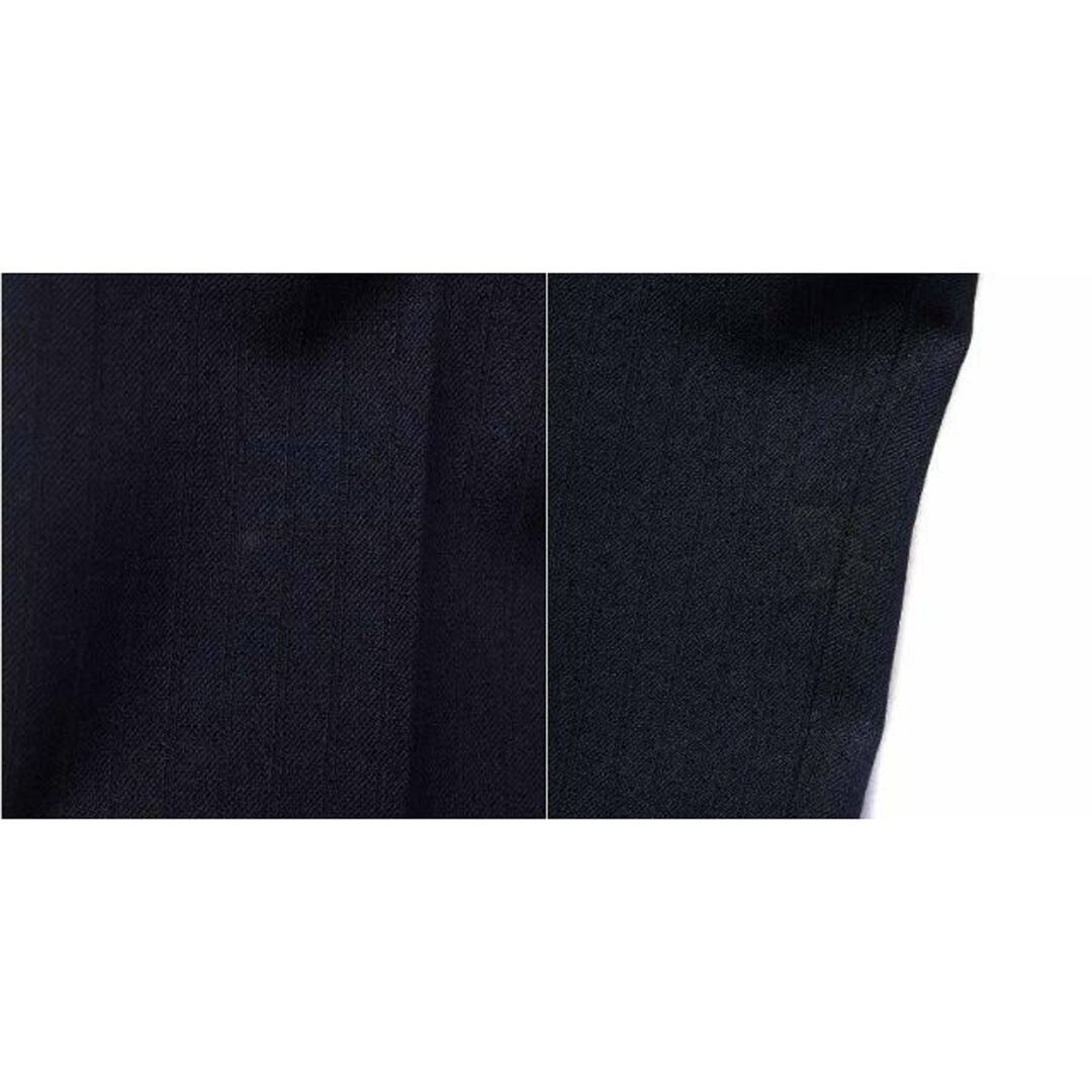 スーツセレクト 2釦シングルスーツ 0タック ジャケット パンツ AB6 L 紺 8