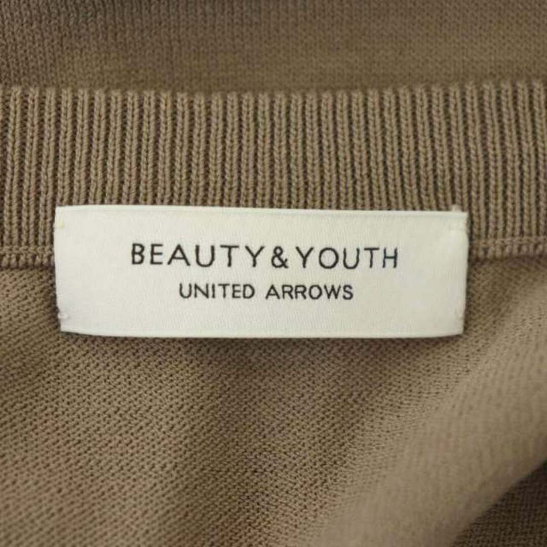 BEAUTY&YOUTH UNITED ARROWS(ビューティアンドユースユナイテッドアローズ)のB&Y ユナイテッドアローズ ビューティー&ユース ワイドフレンチスリーブニット レディースのトップス(ニット/セーター)の商品写真