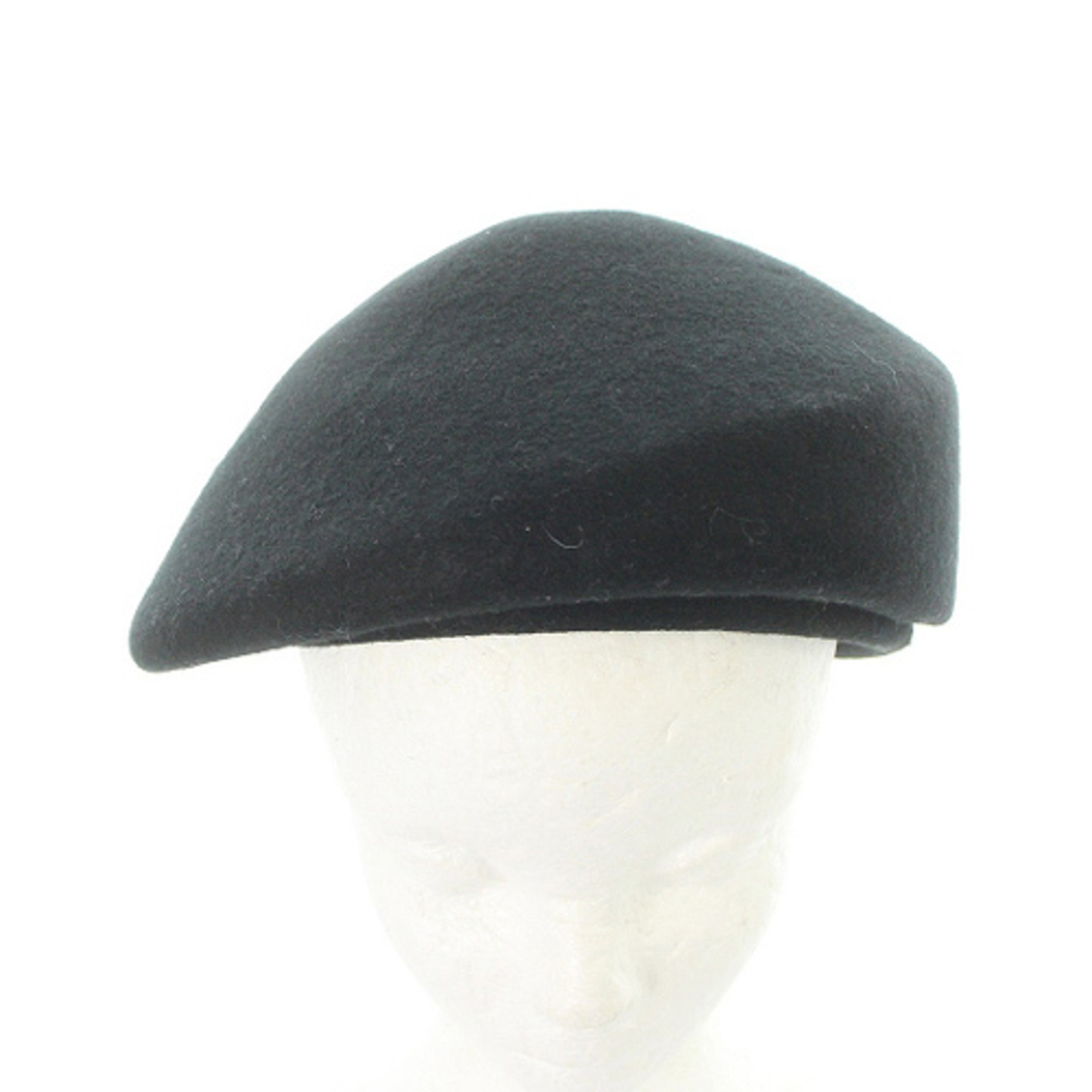 other(アザー)のラメゾンドリリス ウール ベレー帽 57cm 黒 レディースの帽子(ハンチング/ベレー帽)の商品写真