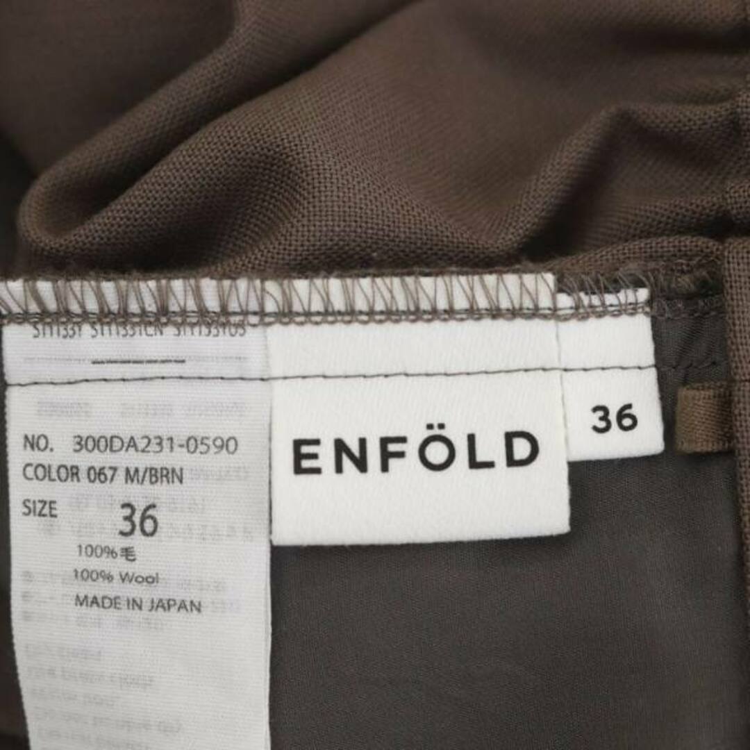 ENFOLD - エンフォルド ハイツイストWOサイドベンツゴムジョッパーズ