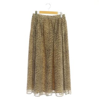 スローブイエナ☆20AW ☆レオパードスカート☆美品