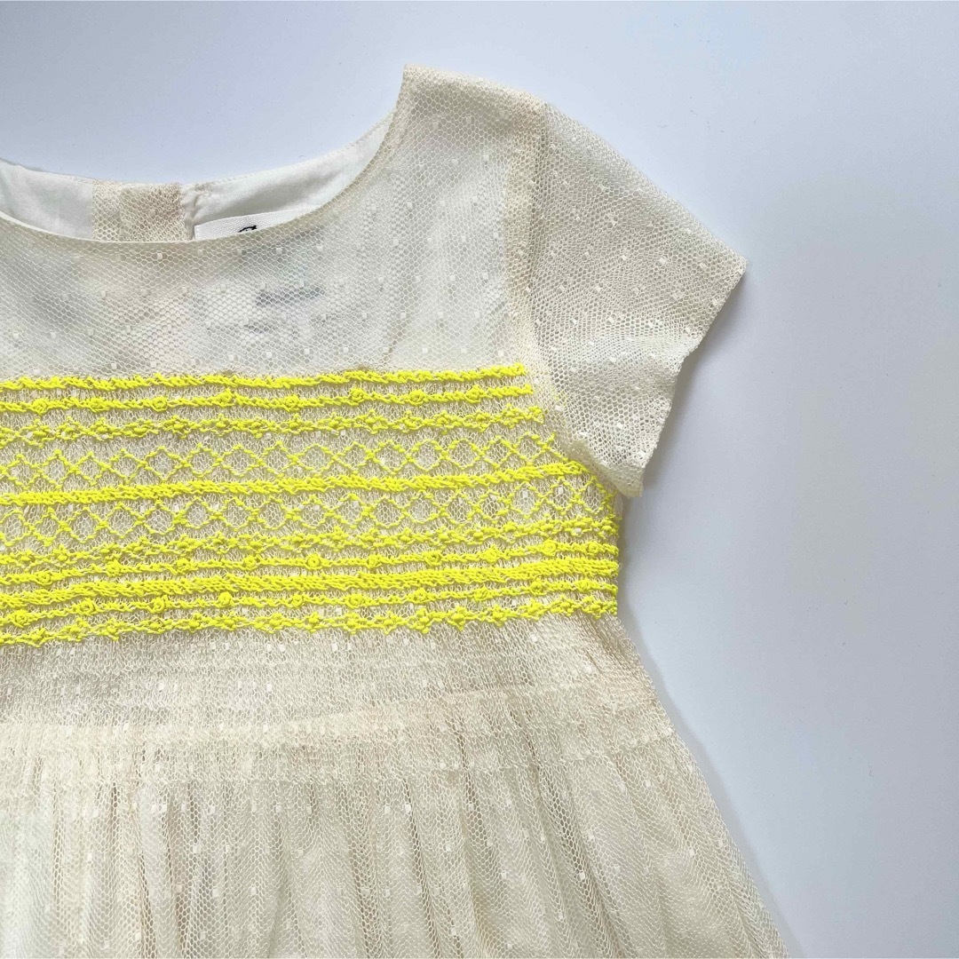 Bonpoint(ボンポワン)のBonpoint duchess dress 6A キッズ/ベビー/マタニティのキッズ服女の子用(90cm~)(ワンピース)の商品写真