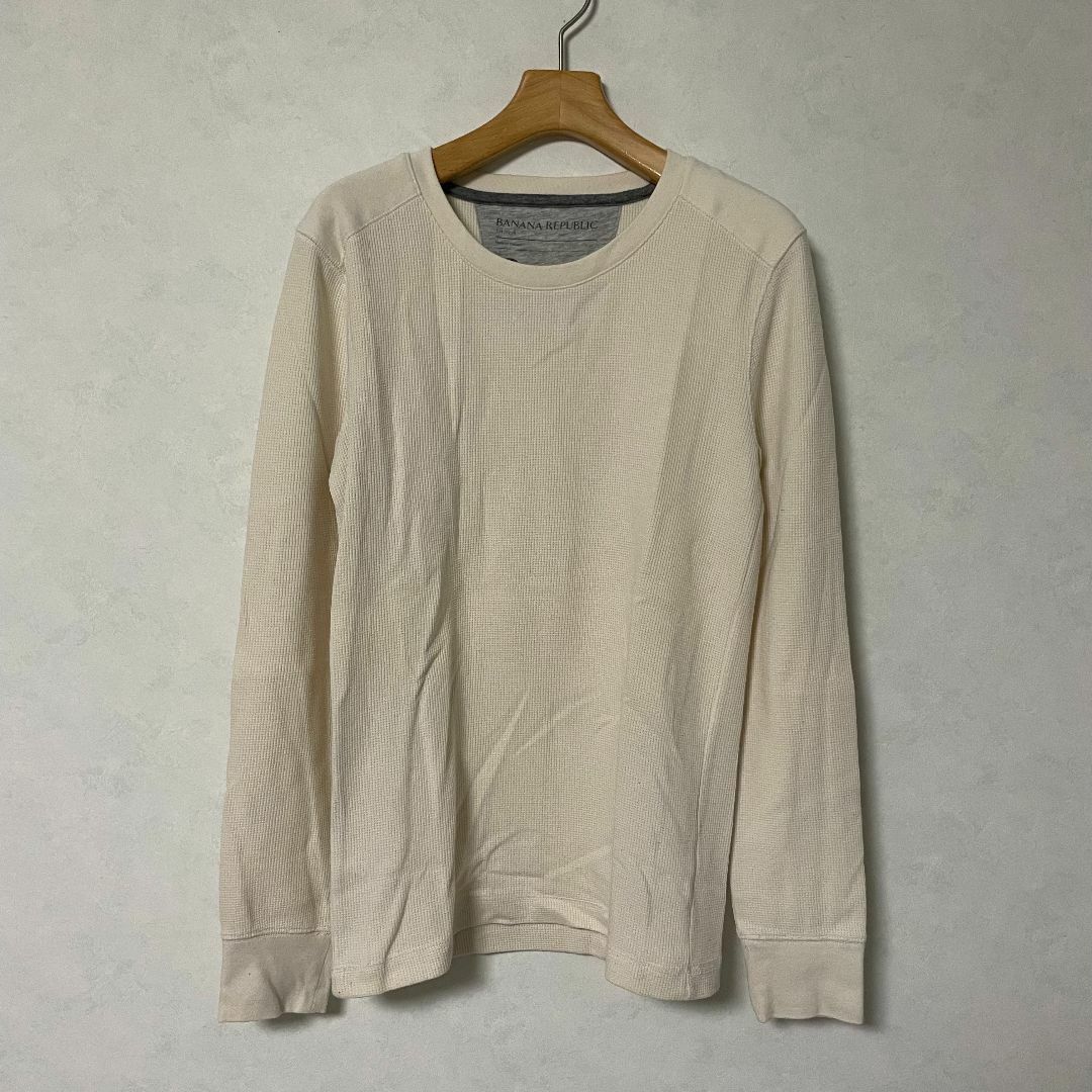 Banana Republic(バナナリパブリック)のBANANAREPUBLIC　ワッフルTシャツ　S メンズのトップス(Tシャツ/カットソー(七分/長袖))の商品写真