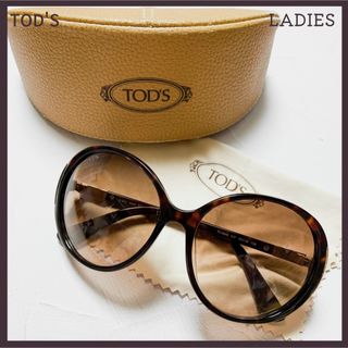 TOD'S - 【未使用】トッズTOD'S サングラス べっ甲柄 57◻︎15の通販 ... トッズ TOD'S 美品 サングラス ディアドロップ TO37 べっ甲柄