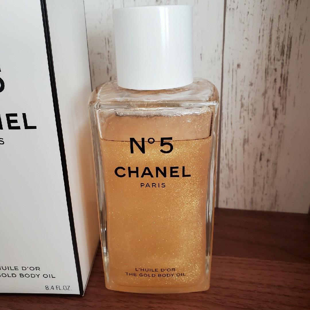 CHANEL - シャネル N°5ザゴールドボディオイルの通販 by しのりん's