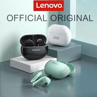 レノボ(Lenovo)のXT93Lenovo Thinkplus Bluetoothワイヤレスイヤホン黒(ヘッドフォン/イヤフォン)