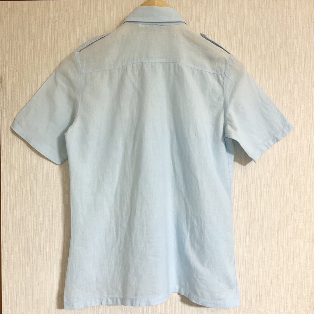Disney(ディズニー)の匿名配送　オールドミッキー　コットンシャツ レディースのトップス(シャツ/ブラウス(半袖/袖なし))の商品写真