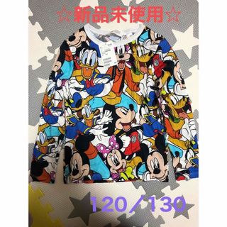 エイチアンドエム(H&M)の☆新品未使用☆H＆M 子供 キッズ Disney長袖 ロンT 120／130(Tシャツ/カットソー)