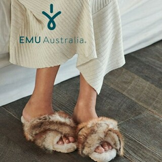 エミュー(EMU)のEMU Australia エミュー Mayberry Lava ファーサンダル(サンダル)