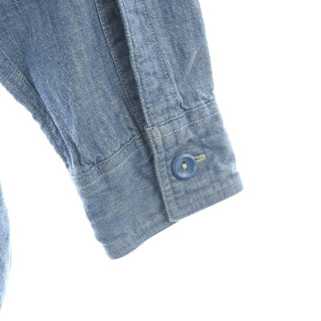 バズリクソンズ × fennica × OAXACA 刺繍 シャンブレーシャツ メンズのトップス(シャツ)の商品写真