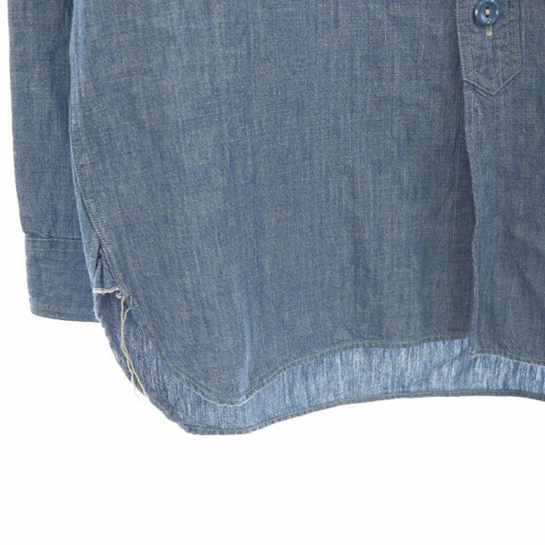 バズリクソンズ × fennica × OAXACA 刺繍 シャンブレーシャツ メンズのトップス(シャツ)の商品写真