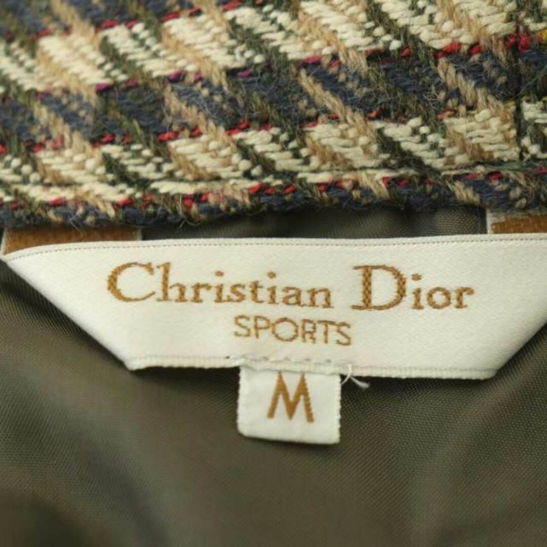 Christian Dior クリスチャンディオール 19AW LOOK 42 ボタンデニムプリーツスカート インディゴ レディース 9W2J07A3227