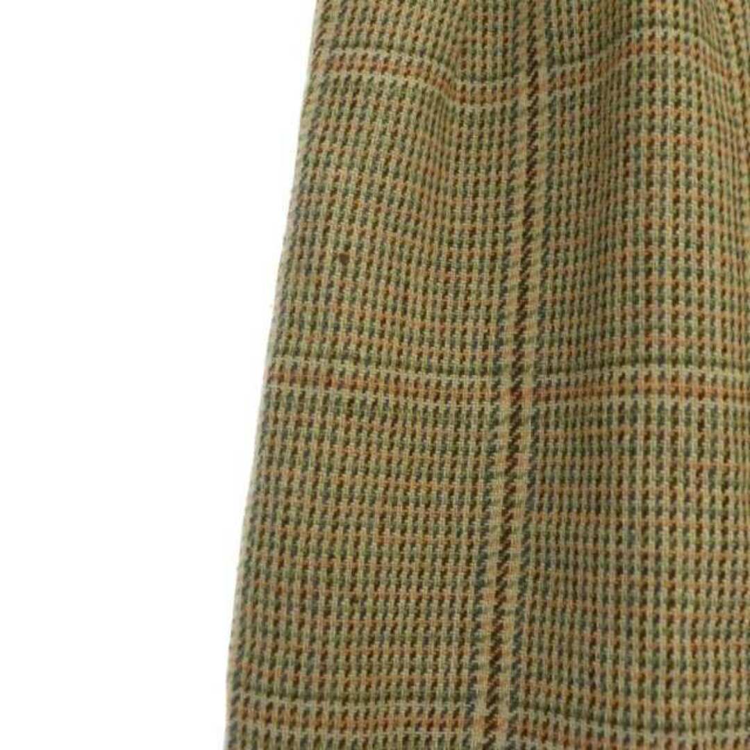 Hermes - エルメス ヴィンテージ ウールシルク混 チェック タイト