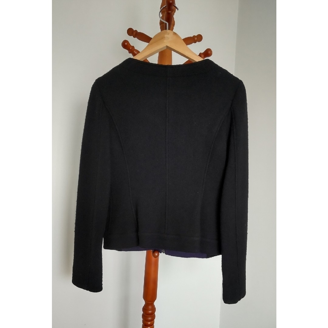 LAUTREAMONT(ロートレアモン)のジャケット　黒 レディースのジャケット/アウター(テーラードジャケット)の商品写真
