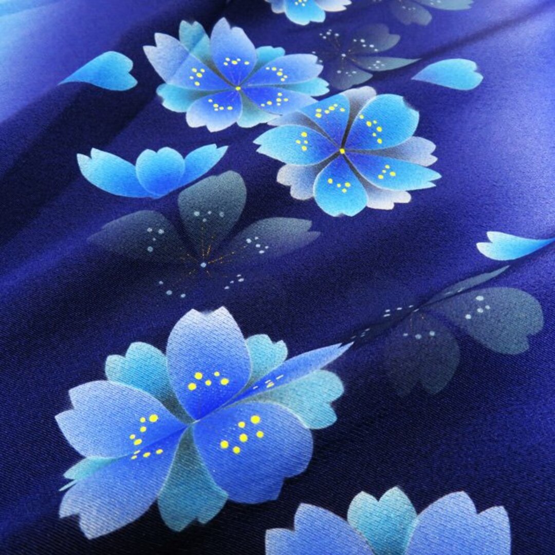 振袖 着物 中古 リサイクル 正絹 袷 花模様 桜 ぼかし染め 暈し 振袖 着物 中古 リサイクル 正絹 袷 花模様 桜 ぼかし染め 暈し