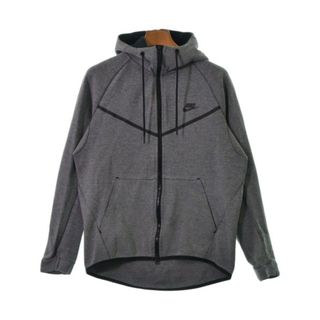 ナイキ(NIKE)のNIKE ナイキ パーカー L グレー 【古着】【中古】(パーカー)