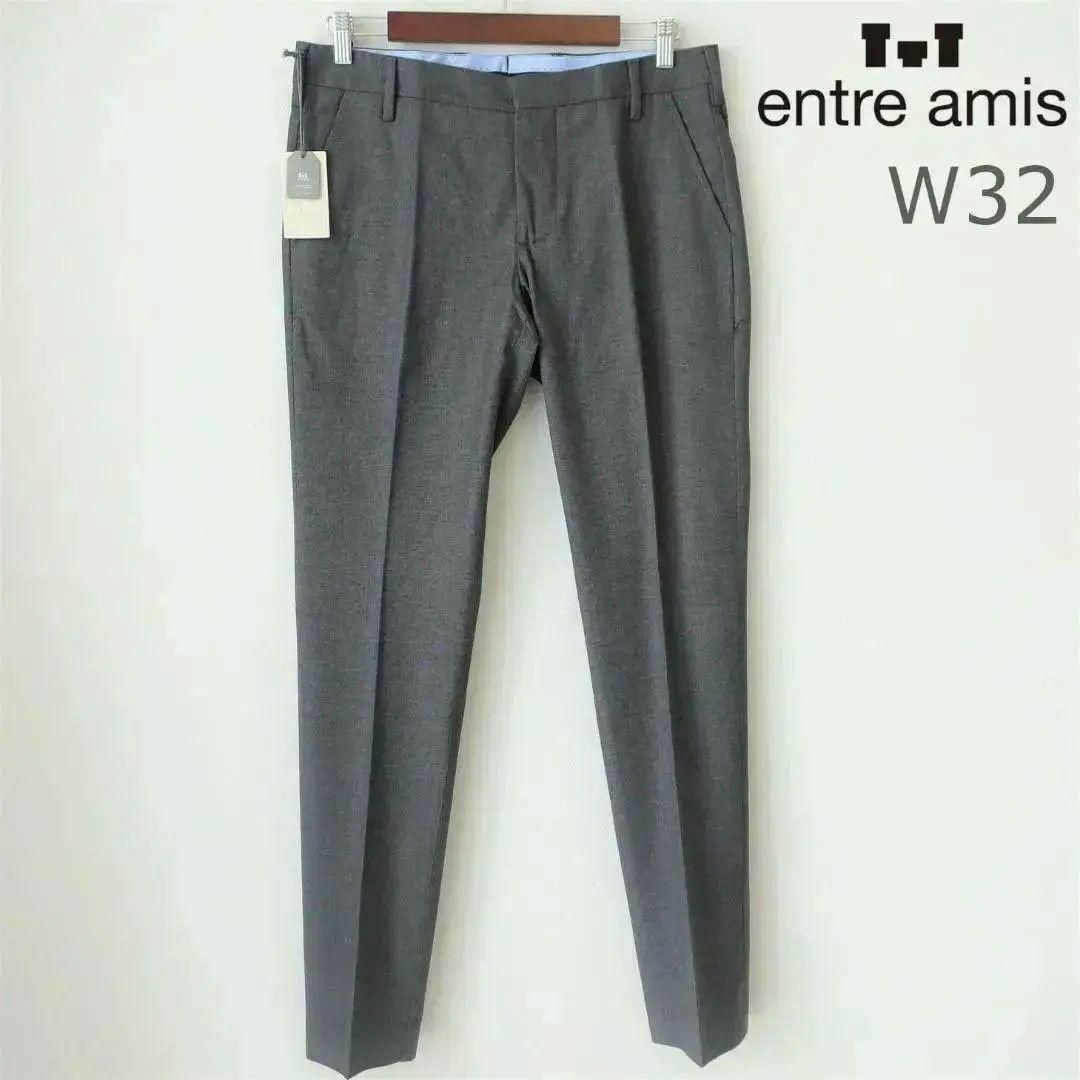 ENTRE AMIS - 未使用! アントレアミ ストレッチ チノパン レギュラー