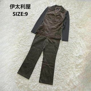 伊太利屋　LA MODA gogi サイズ9号　コットン100 キュプラ　ベロア