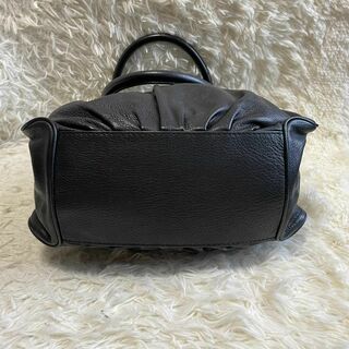 【美品】 マックスマーラ MaxMara ハンドバッグ トートバッグ ギャザー