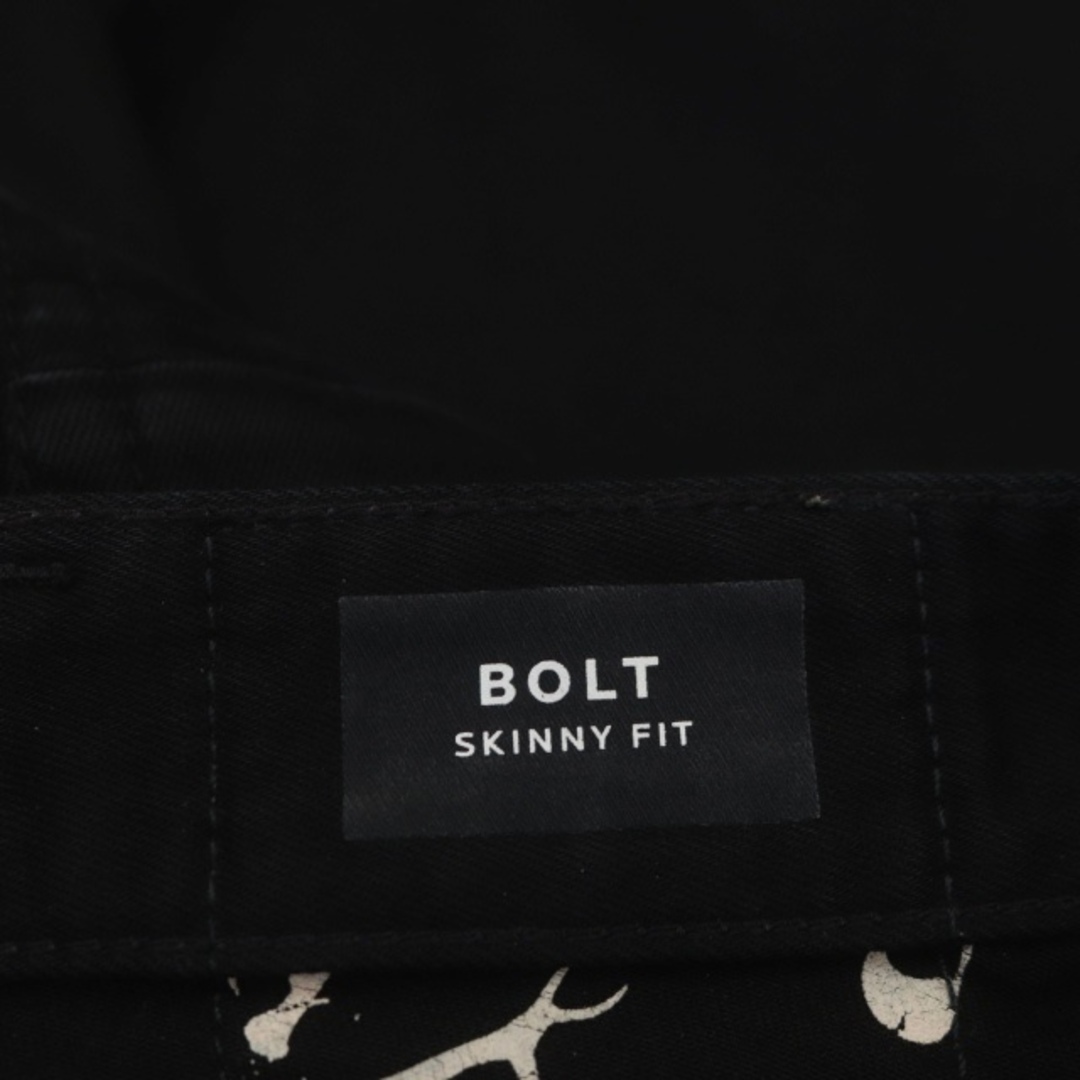 DENHAM(デンハム)のデンハム BOLT SKINNY FIT ストレッチパンツ スキニー 28 黒 メンズのパンツ(スラックス)の商品写真