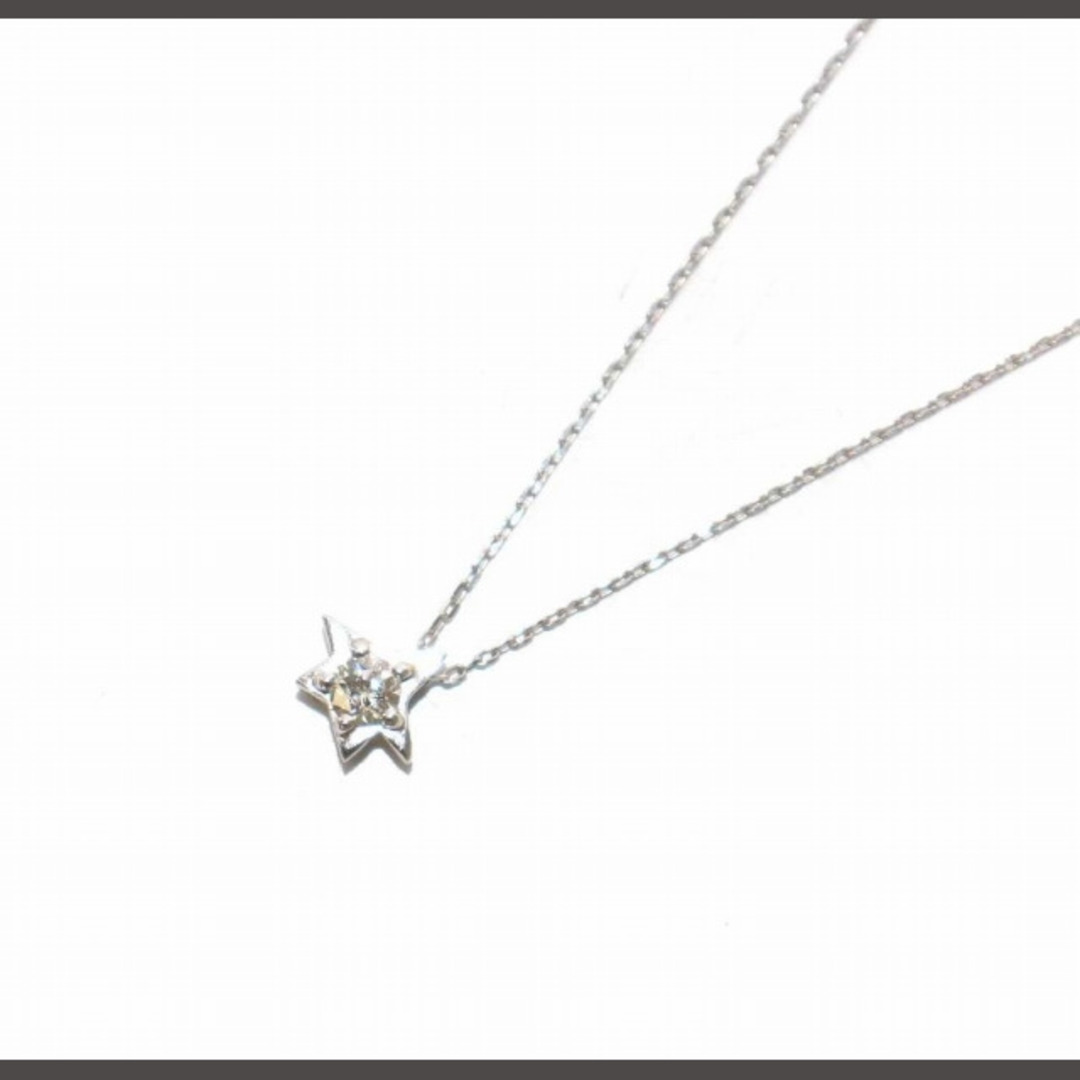 other(アザー)のフェスタリアビジュソフィア 星の王子さま ネックレス K18WG 0.095ct レディースのアクセサリー(ネックレス)の商品写真