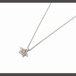 アザー(other)のフェスタリアビジュソフィア 星の王子さま ネックレス K18WG 0.095ct(ネックレス)