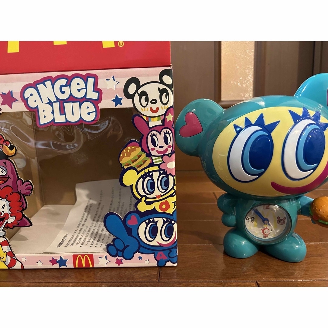 angelblue(エンジェルブルー)の(値下げ)マクドナルド　コラボ　angelblue　ナカムラくん　目覚まし時計 エンタメ/ホビーのおもちゃ/ぬいぐるみ(キャラクターグッズ)の商品写真