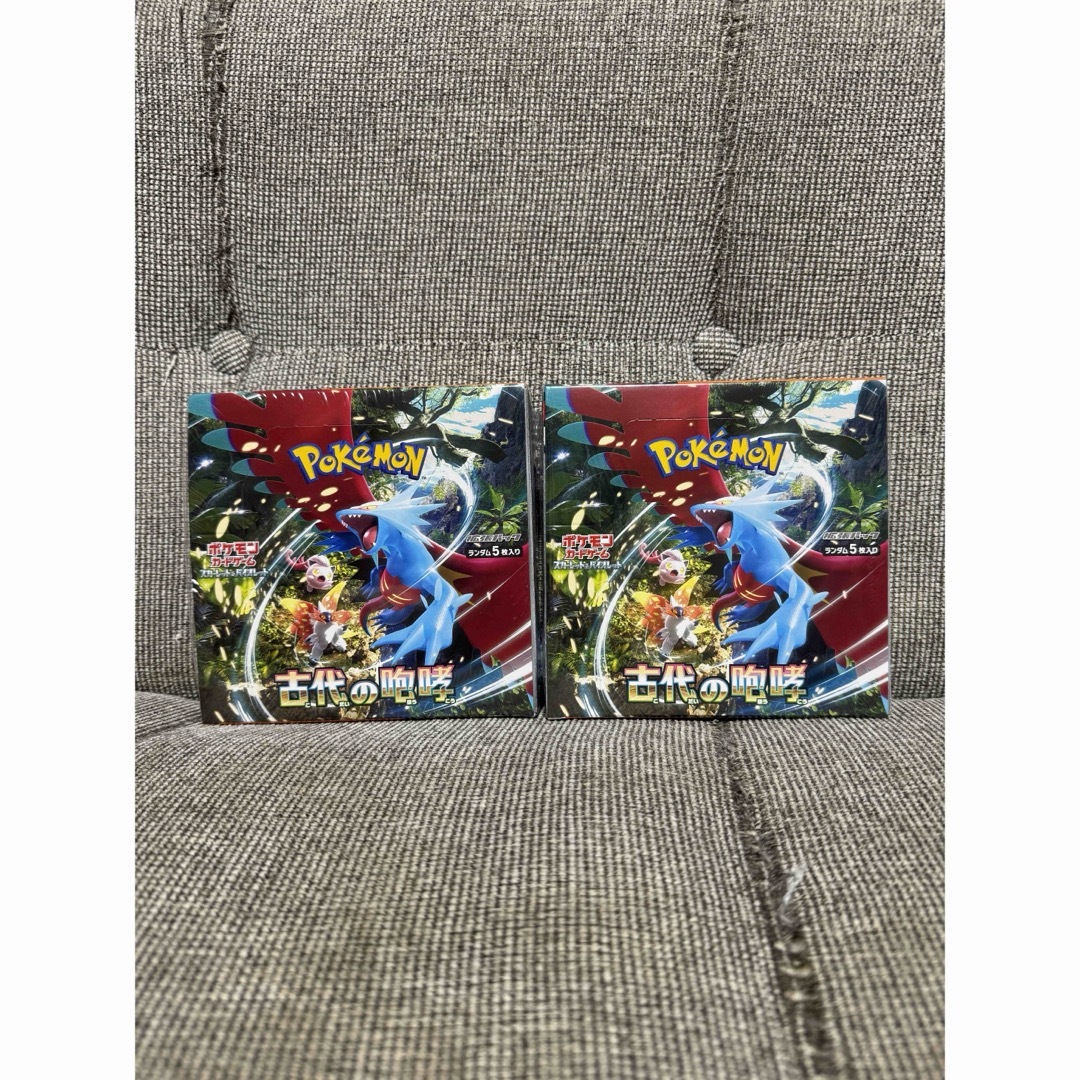 【シュリンク付き】ポケモンカード　古代の咆哮　2BOX