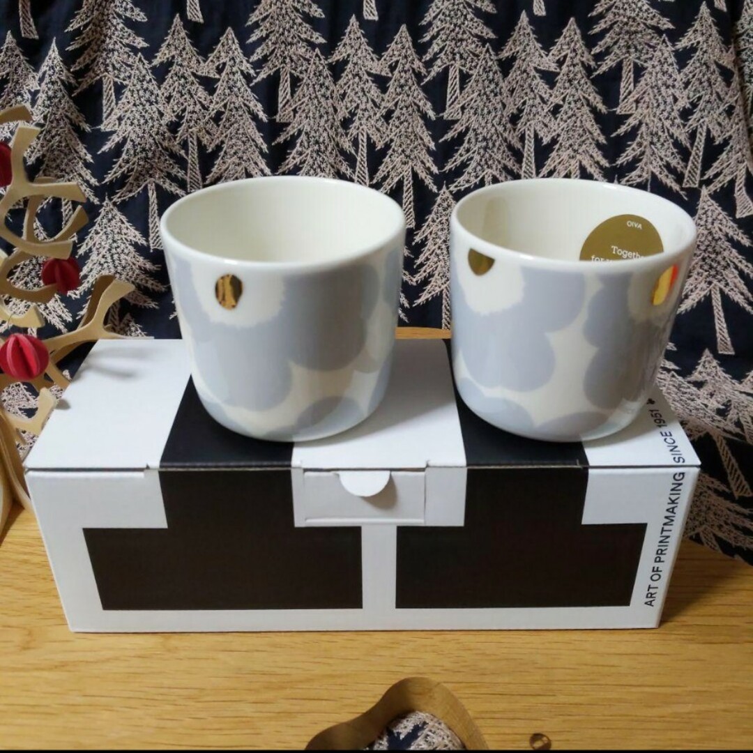 marimekko コーヒーカップ＆ペーパーナプキン3点セットマリメッコ