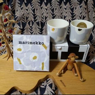 マリメッコ(marimekko)のマリメッコ ラテマグ・ペーパーナプキン ３点セット(食器)