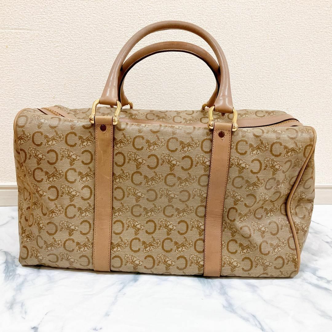 CELINE セリーヌ ミニボストンバッグ 馬車マカダム Cマカダム