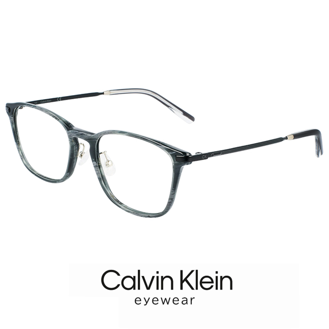 【新品】 メンズ カルバンクライン メガネ ck21535a-420 calvin klein 眼鏡 ck21535a ウェリントン スクエア 型 めがね カルバン・クライン コンビネーション フレームメンズ