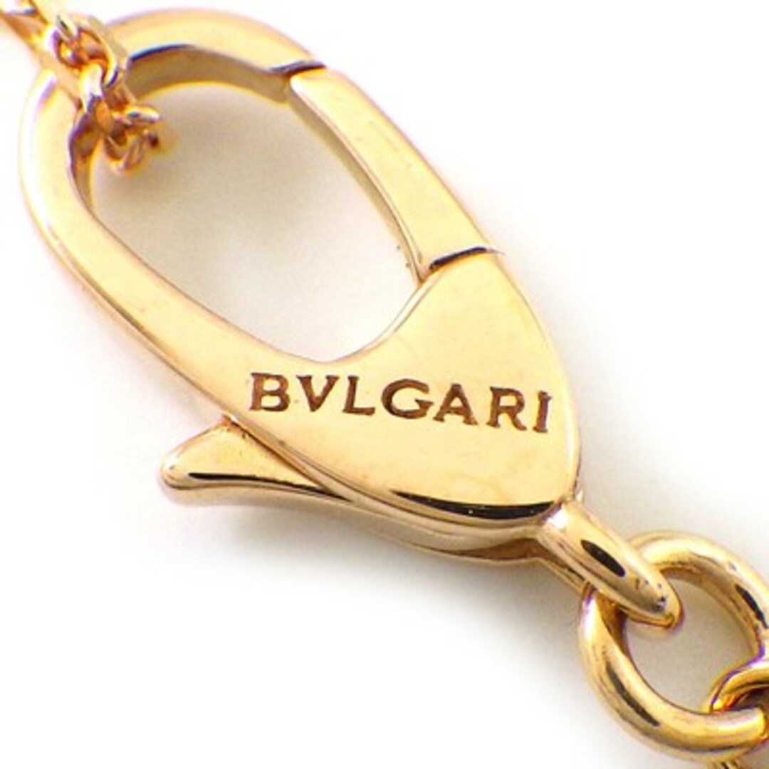 BVLGARI(ブルガリ)のブルガリ BVLGARI ネックレス フィオレヴァー 358156 フラワーモチーフ ダイヤモンド 計0.16ct K18PG 【中古】 レディースのアクセサリー(ネックレス)の商品写真