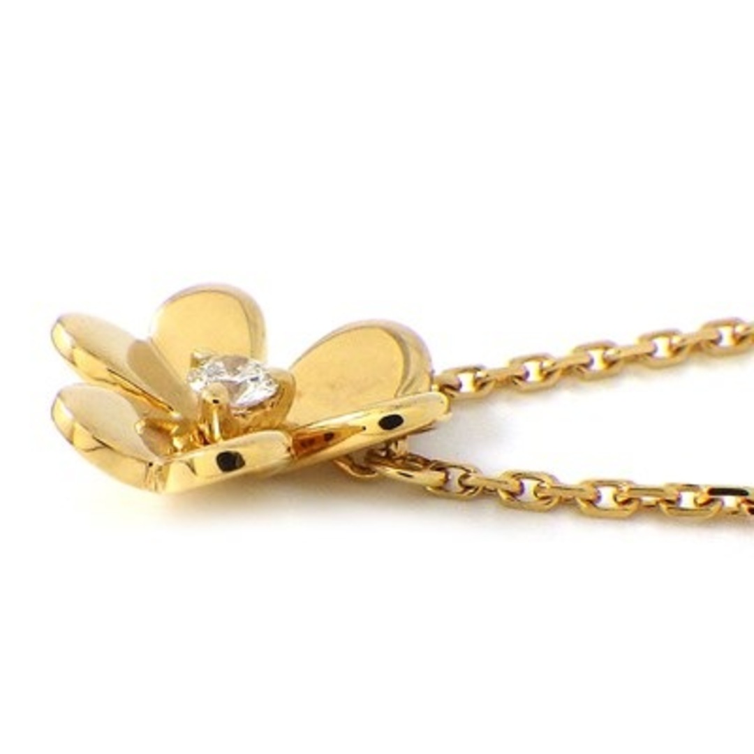 ヴァンクリーフ＆アーペル Van Cleef & Arpels ネックレス フリヴォル ミニ VCARP0J100 1ポイント ダイヤモンド  0.05ct K18YG 【中古】