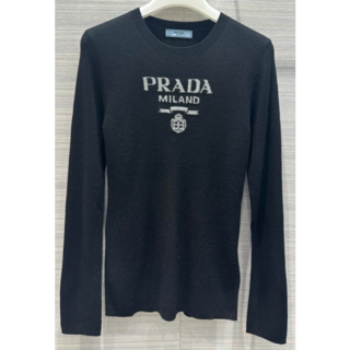PRADA - プラダ 長袖セーター サイズ42 M - Vネックの通販 by ブラン ...