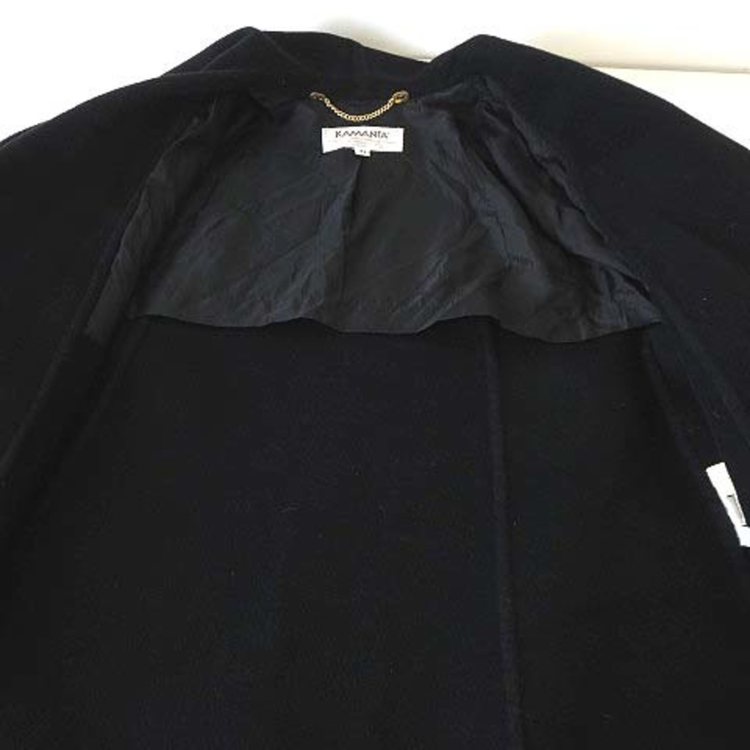other(アザー)のKAMANTA イタリア製 コート カシゴラ アンゴラ ウール XL 42 黒 レディースのジャケット/アウター(その他)の商品写真