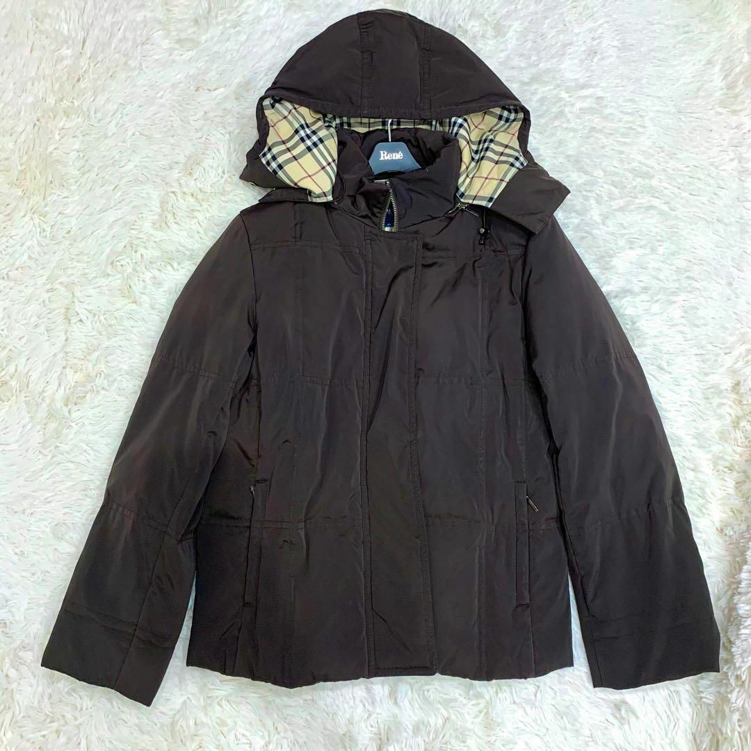 極美品✨Burberry 希少サイズ 2way ダウンジャケット ノバチェック