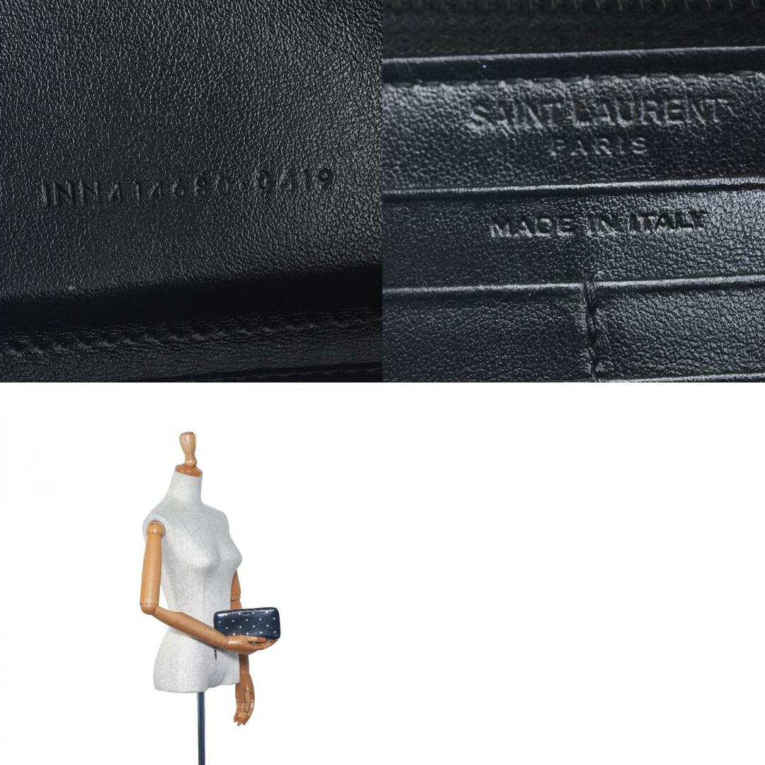 サンローラン スター ラウンドファスナー 長財布 414680 レザー レディース SAINT LAURENT 【214-21159】 9