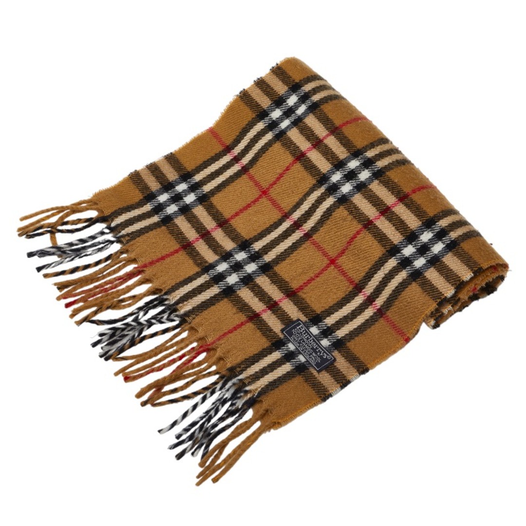 美品 バーバリー ノバチェック マフラー ウール レディース BURBERRY
