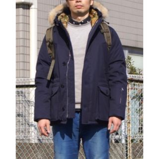 ソフネット SOPHNET. 2 LAYER WOOL FUR DOWN  Sサイズs