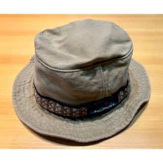 カブー(KAVU)のKAVU カブー アウトドア バケットハット キッズサイズ ベージュ系(帽子)