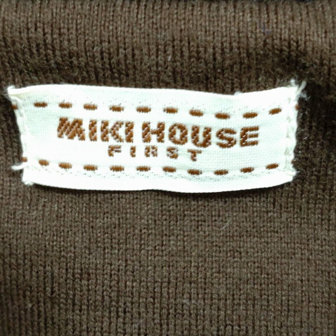 mikihouse(ミキハウス)のミキハウスポンチョ キッズ/ベビー/マタニティのベビー服(~85cm)(ジャケット/コート)の商品写真