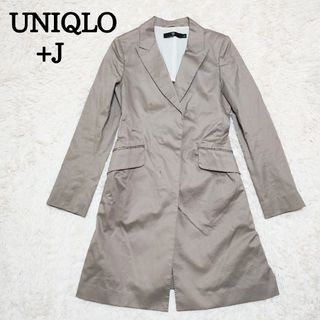 ユニクロ(UNIQLO)のUNIQLO　ユニクロ　+J　コットンハイウエストコート　ジルサンダー　L(ロングコート)