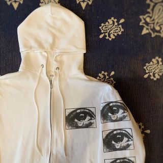 ヘインズ(Hanes)の90's Hanes "EYE" ZIP HOODED PARKA エッシャー (パーカー)