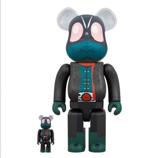 ベアブリック(BE@RBRICK)のBE@RBRICK 仮面ライダー 1号 、2号セット 100% & 400%(その他)