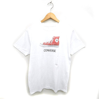 コンバース(CONVERSE)のコンバース  カットソー Tシャツ クルーネック リブ ロゴ プリント コットン(Tシャツ/カットソー(半袖/袖なし))