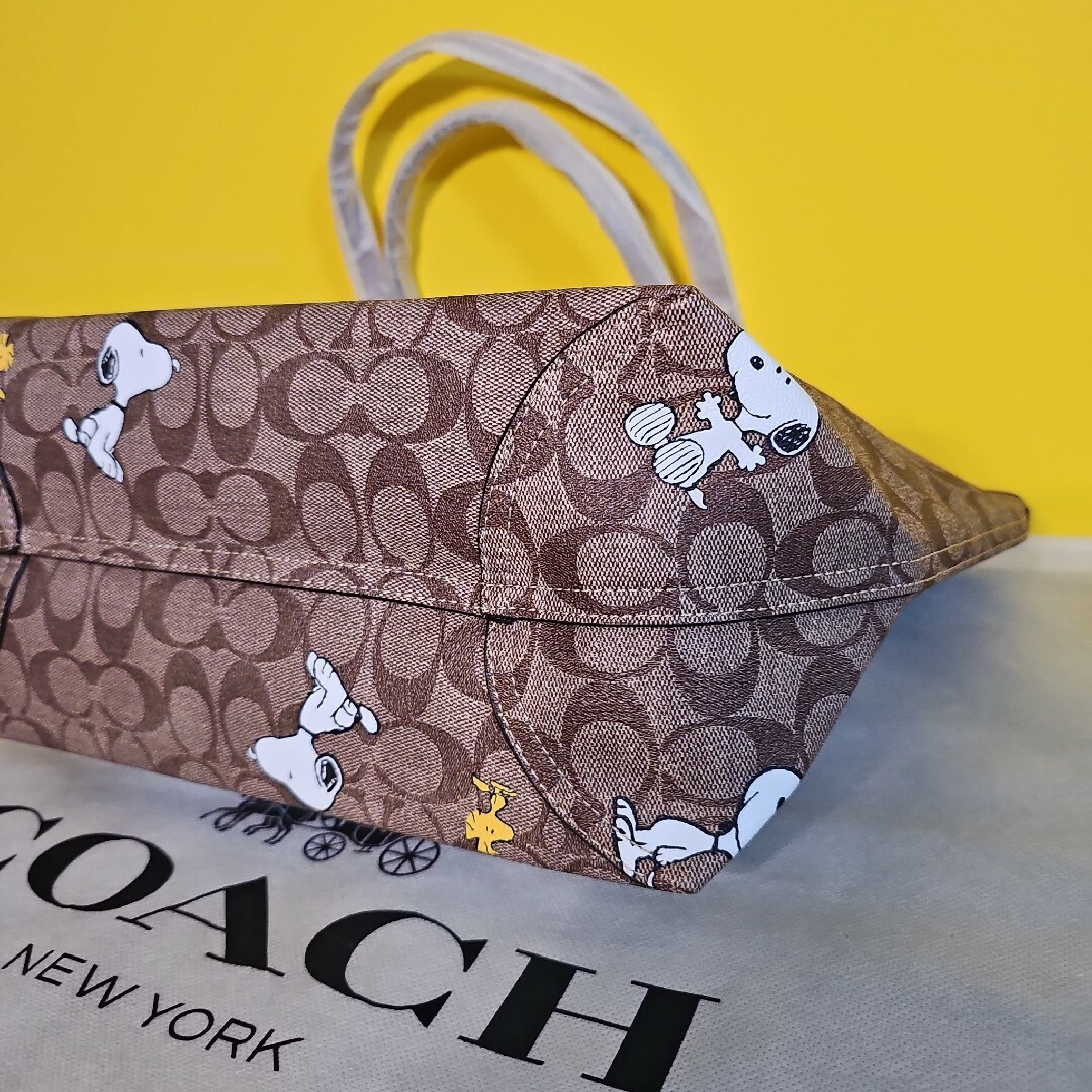 COACH - コーチ スヌーピー トートバッグ COACH 新作 ウッドストック